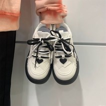 가을 겨울 여성화 흰신발 기모 여성화