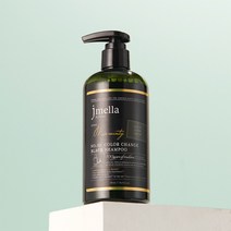 제이멜라 인 프랑스 미르 민티 컬러 체인지 블랙 퍼퓸 샴푸 300ml 새치 탈모 뿌리볼륨, 4개