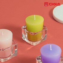 [다이소]보티브캔들3개입(애플향)-1032398
