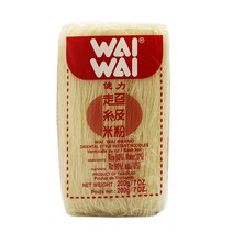 WAIWAI 와이와이 버미셀리 쌀국수 0.3~0.5mm 200g, 1개