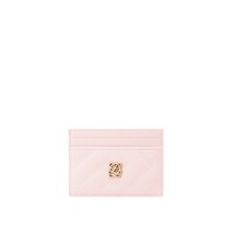 루이까또즈 파스텔 핑크 퀄팅 여성 카드지갑 SQ1QT02PI