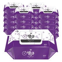 땡큐 오리지널 물티슈(캡형) 100매x20팩
