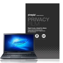 [천삼백케이] [파인피아] 삼성 갤럭시북 프로360 NT950QDB-KD72G 사생활보호필름F, 단품