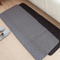 가볍고 따뜻한 헤링본 주방매트 24평 34평 집들이 싱크대발매트 어린이집, 그레이