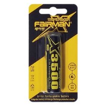 18650 리튬이온 충전지 배터리 국산 삼성셀 한국스폿용접, 3500mah