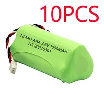 모토로라 심볼 바코드 스캐너 배터리 3.6V 1000mAh LS4278 LS4278-M LI4278 DS6878 82-67705-01 BTRYLS42RAAO, [06] 10개 세트