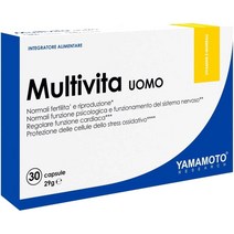 YAMAMOTO RESEARCH 야마모토 비타민과 미네랄의 보충 남자 -30 캡슐, 5개