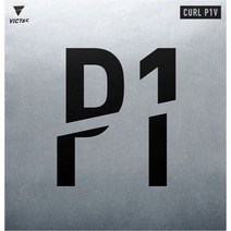 [빅타스] 컬P1V 롱핌플 탁구러버, 적색, 0.5mm