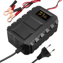 자동차 오토바이 배터리 충전기 12V 24V 20A방전 배터리 급속 임시 충전 점프스타터, KC-20A 충전기(호주 플러그)