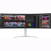 LG 49WQ95C-W 49인치 32:9 곡선형 UltraWide DQHD(5120 x 1440) Nano IPS 모니터 NVIDIA® G-SYNC® 호환 및 AMD Free, 울트라와이드 49WQ95C-W_144Hz, 1개