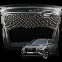 [KHAN칸] 투싼 NX4 트렁크매트 차박 매트 풀커버 차량 용품 악세사리, 가솔린 풀세트6p(보스사운드X)