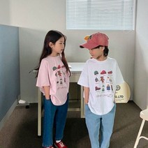 어반래빗 보이프렌데님팬츠 유아 아동 주니어청바지 아기면바지