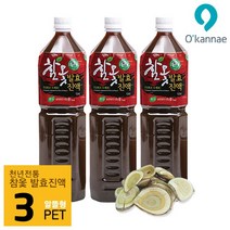 옻가네 옻안타는 참옻발효진액 91% 참옻진액 옻순 옻액기스 옻닭 옻삼계탕 옻물, 3개, 1.5L