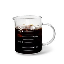 내열유리 계량컵 250ml 이유식 눈금 비커 제빵 라면물 베이킹 핸드블랜더컵
