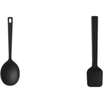(일본) 무인양품 실리콘주걱 쿠킹스푼 볶음스푼 조리도구 (26cm) 82932461, 쿠킹스푼+미니스푼개, 레귤러