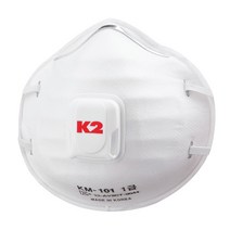 K2 안면부여과식방진마스크 KM-101 1급_(10EA(1조)), 없음, 개