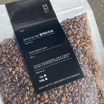 방앗간청년 매일 압력으로 쪄서 볶은 블랙보리차, 1kg, 1개, 1개