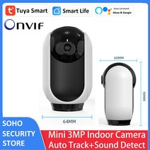 태양광 패널 인버터 설치 태양열 3MP 10 0P 실내 미니 Tuy Alex Google PTZ 감시 CCTV 무선 WiFi 자동 추적 H.265 개인 모드 IP 카메라, 3MP 64G, EU 플러그