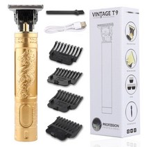 2022 usb 전기 머리 깎기 충전식 면도기 수염 트리머 전문 남성 헤어 커팅 머신 수염 이발사 헤어 컷 t9, 드래곤1