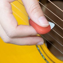 락하우스 피킹 교정 실리콘 피크 그립 3피스 한세트, 화이트3피스