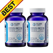 클레어랩스 닥터피엔티 프로바이오틱스 컴플리트 유산균 350mg X 60캡슐 (2개), 60정, 2개