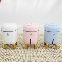 라온하제 무드등 사무실 미니 가습기, 라온하제 스툴-화이트+스툴필터-5개