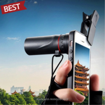 에이픽셀망원렌즈 아이폰망원렌즈 갤럭시 스마트폰카메라 10배율, 미니망원경세트 T30S, 1개