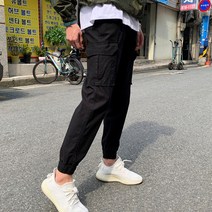 치트키 #여름 린넨 카고 조거팬츠