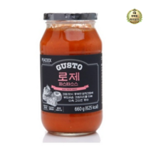 라이브잇 피코크 구스토 로제 파스타소스, 14개, 660g