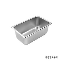 개똥마미 스텐 타공바트 밧드 업소용 스텐통 반찬통 (4인치 1/4), 단품없음, 선택완료