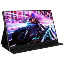 2K 휴대용 고화질 디스플레이 노트북 보조 서브 모니터 포터블 휴대용 사무용 멀티 작업, 2K 144HZ