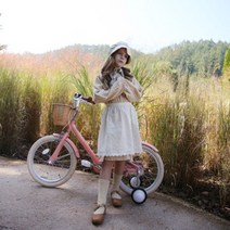 엘도라20핑크 도쿄나인 어린이자전거 8세 9세 10세 보조바퀴까지 완벽무료조립 바구니무료, 스탠드조립