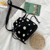 6color 데이지 플라워 숄더백 크로스백 미니 에코백 가방