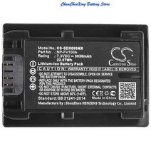 소니 FDR-AX40AX45AX60CX625CX680VG30CX450AX53AX33900mAh/1030mAh/1600mAh/2050mAh/2700mAh 배터리, [06] 3050mAh