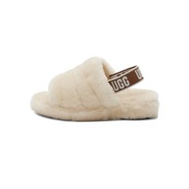 [국내 매장판] UGG 스트랩 볼드 퍼 슬리퍼 플러프 예 슬라이드 W - 네추럴 / 1095119NAT FLUFF YEAH SLIDE NATURAL 248273