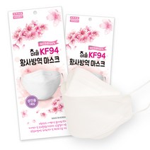 참마을 KF94 황사방역마스크 대형 화이트, 100매
