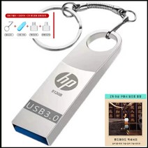HP 생활디지털 USB 3.0 1T 2T 대용량 메모리, 512g