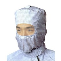 기타 제전 마스크후드 크린룸필수품 정전기방지 방진복, 02_화이트 :2XL