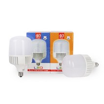 롱 LED U 보안등 40W, 1개, 주광색/E39