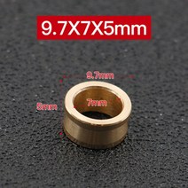 낚시 릴 라인 롤러 가이드 링 고강도 릴 부품 스피닝, 9 7x7x5mm, 협력사, 9 7x7x5mm