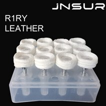 광택기 무선 자동차 듀얼 폴리셔 왁싱기 저속 핸드피스용 치과 키트 복합 도자기 자연 네일 폴리싱 박스당 12 개, 2.R1RY