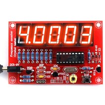 라돈측정기 방사능측정기 방사능 소음측정기 1Hz-50MHz 주파수 수정 발진기 디지털 LED 테스터 카운터 미터, 한개옵션0