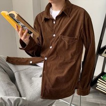 빈티지 코듀로이 포켓셔츠 MS733