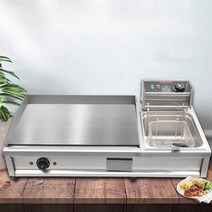 업소용 전기그릴 휴게소 전기그리들 스테이크 철판 가스 푸드트럭, 56형 가스 철판+냄비