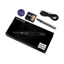 납땜인두기 납땜기 전기 휴대용 전기 납땜 인두 세트 5V 8W USB 충전 온도 조절 휴대용 수리 도구 스테이션, 03 Gray_01 5V 8W
