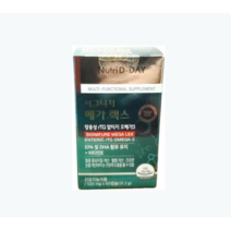 뉴트리디데이 장용성 rTG 알티지 오메가3 메가렉스, 60캡슐, 3개
