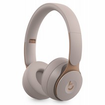 Beats Solo Pro 무선 블루투스 ANC 헤드폰 휴대용 게임 스포츠 소음 차단 접이식 이어폰 핸즈프리 마이크, 02 gray