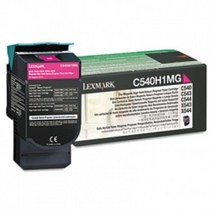 렉스마크 C540N/C540H1MG/빨강/정품토너, 1