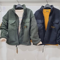 행텐주니어 플리스 하이넥 집업점퍼