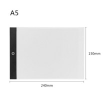 a5 24x15cm led 드로잉 보드 드로잉 태블릿 a5 led 드로잉 트레이싱 보드 그래픽 디지털 태블릿 아트 2d 애니메이션 스케치, a5(150x240mm)